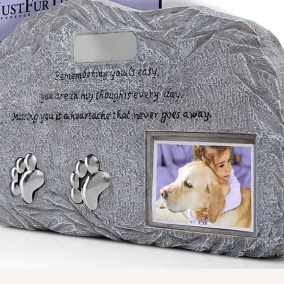Just Fur Them Pet Urn with Photo - Pet Memorial Gifts I Dog Urn | Cat Urn - Picture 6 of 13